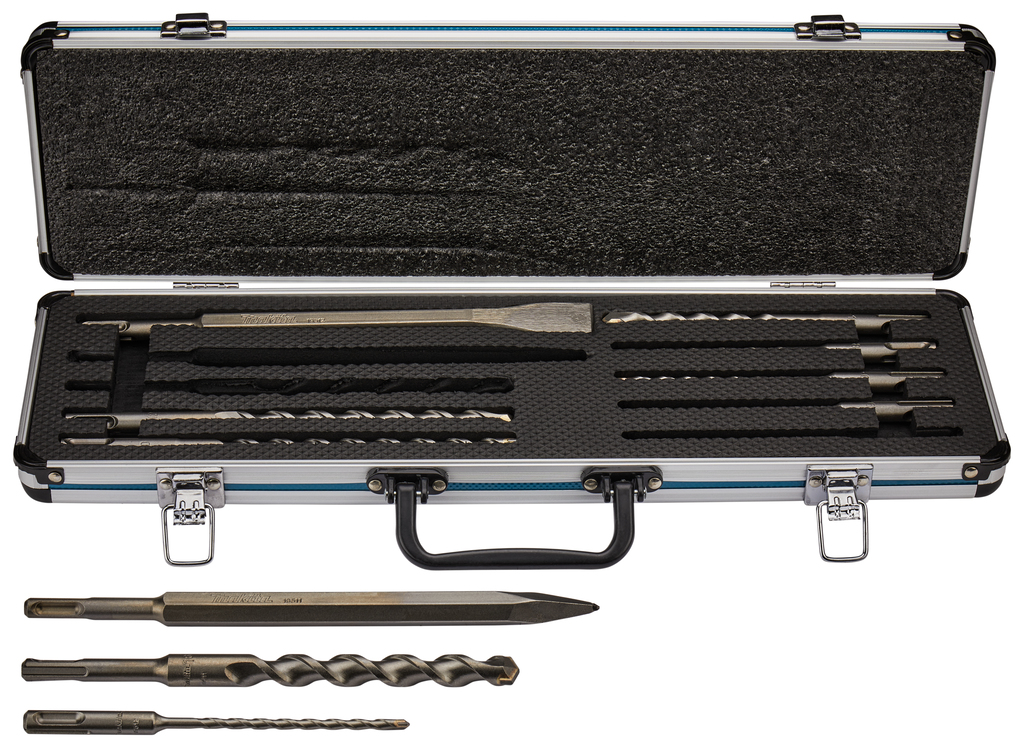 B2S: Betonboor-/beitelset 10-delig