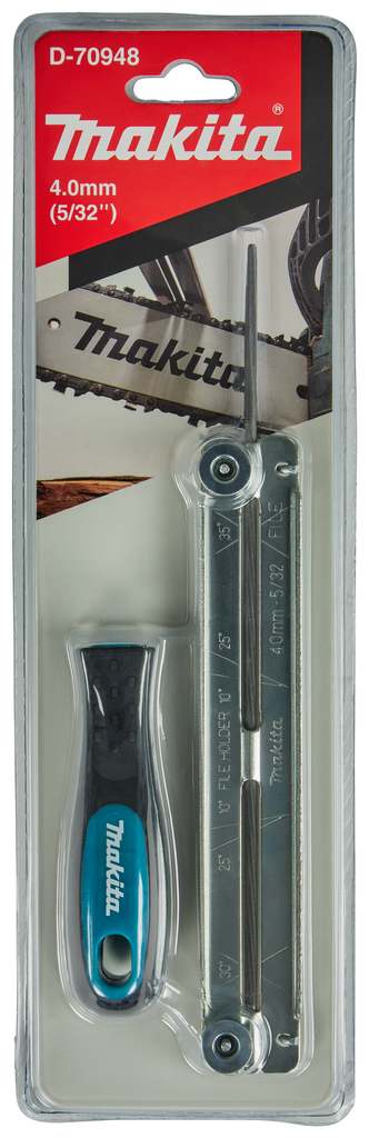 Zaagkettingvijl + vijlhoekmal 4,0mm