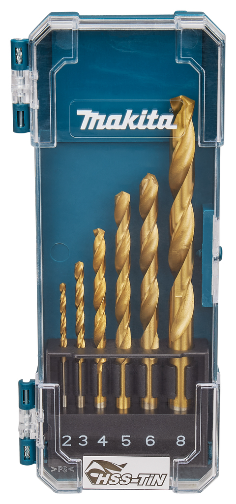 Metaalboorset 6-delig