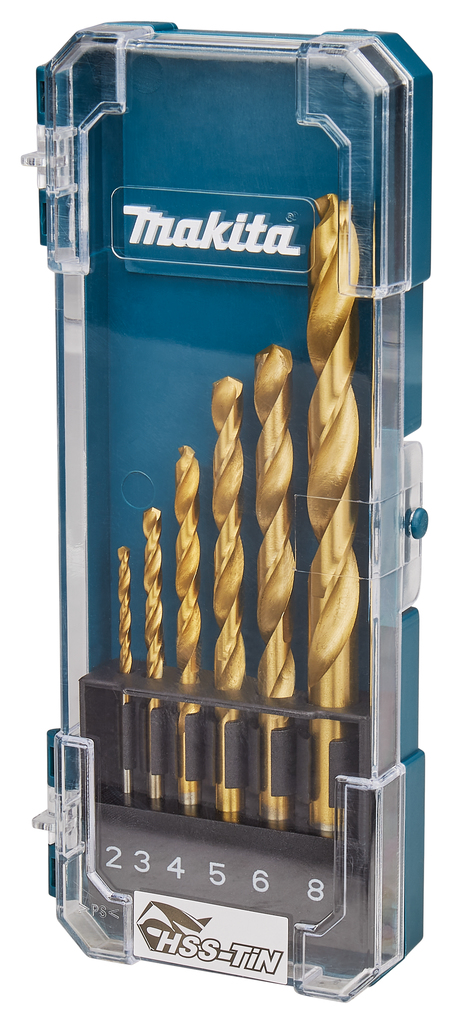 Metaalboorset 6-delig