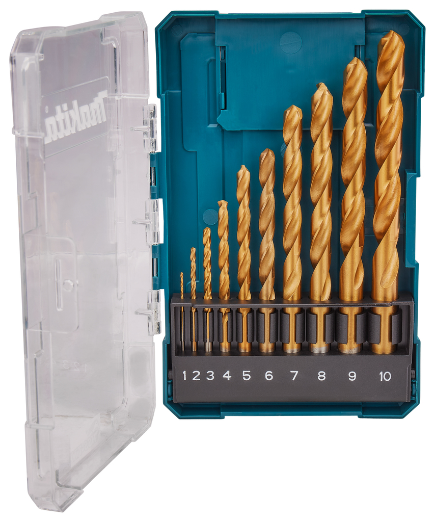 Metaalboorset 10-delig