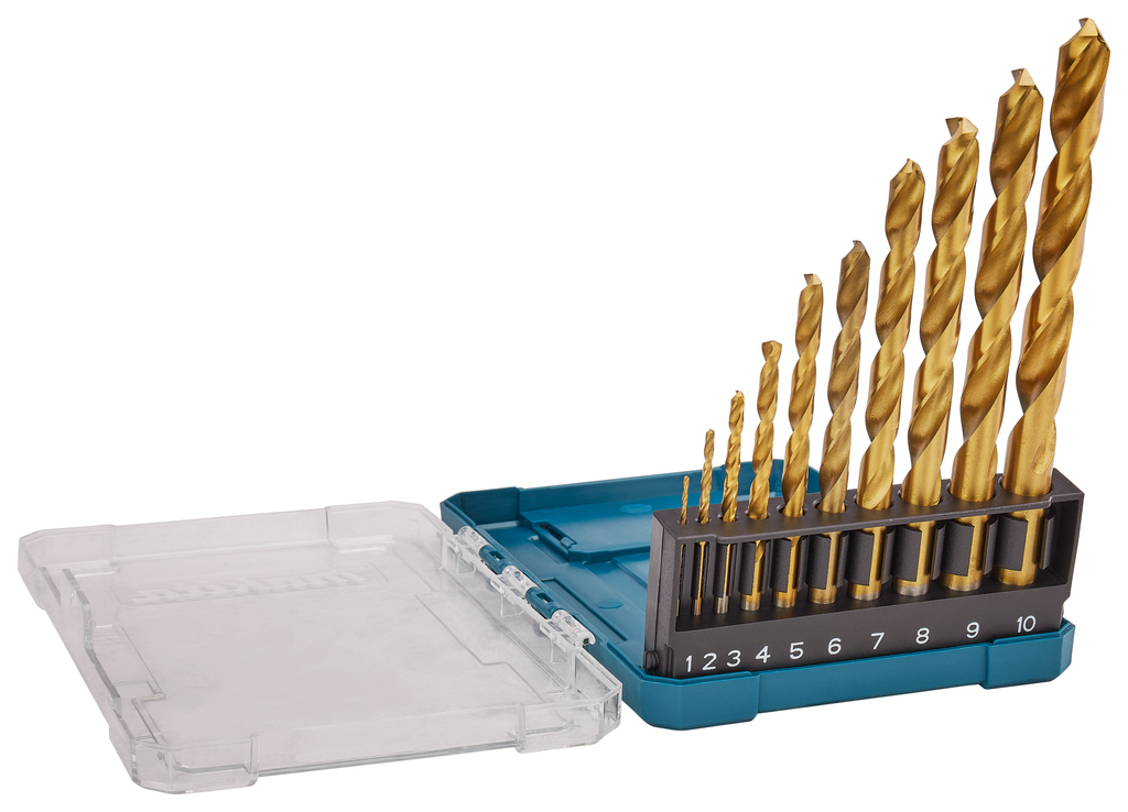 Metaalboorset 10-delig