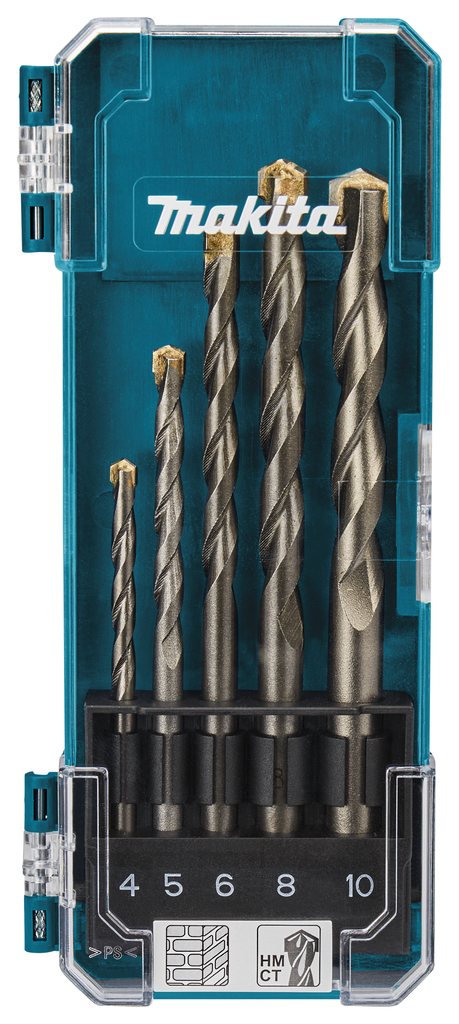 Steenboorset 5-delig