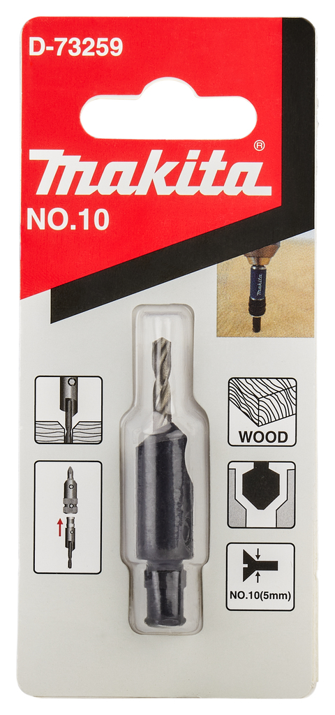 Quad Driver verzinkboor nr. 10