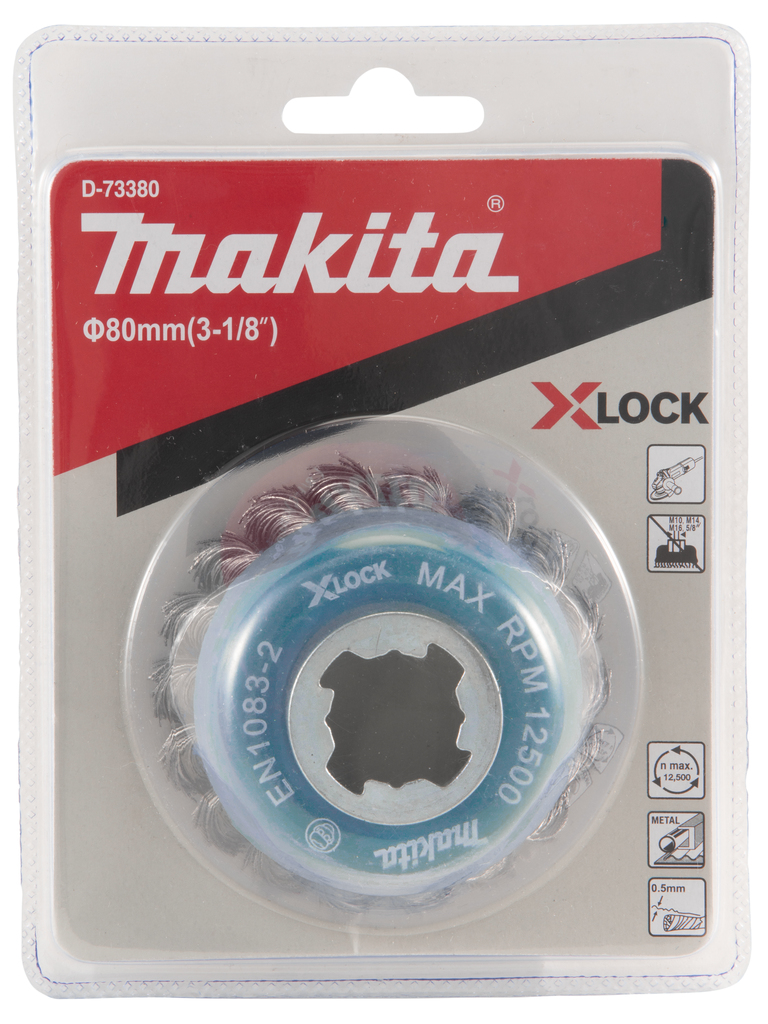 Komborstel 80mm X-LOCK