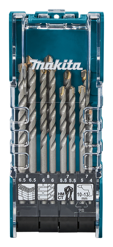 Steenboorset 12-delig