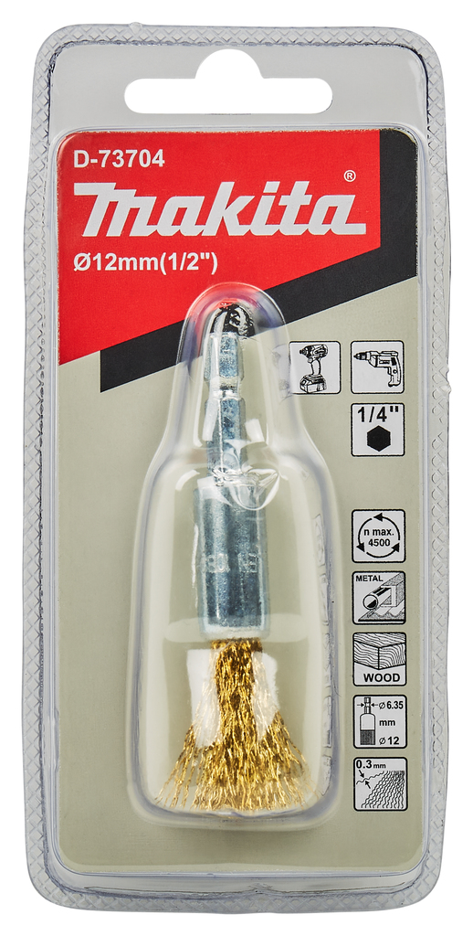 Penseelborstel ZK1/4"x12mm 