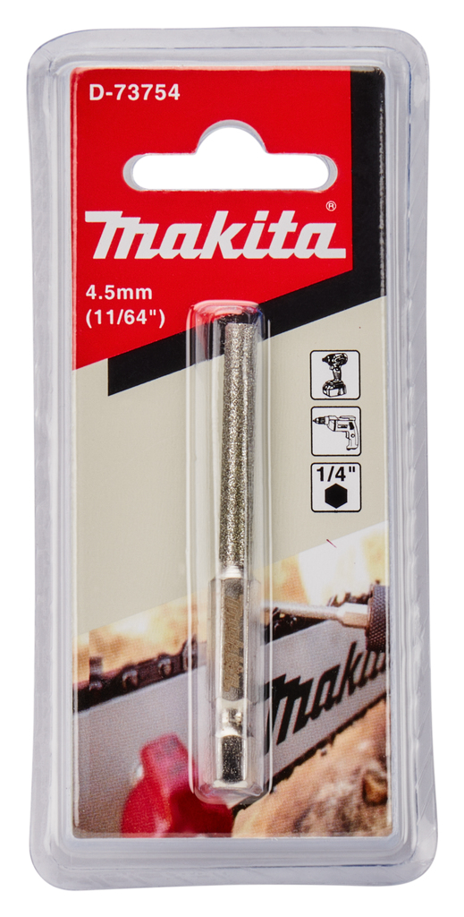 Zaagkettingvijlbit 1/4"x4,5mm