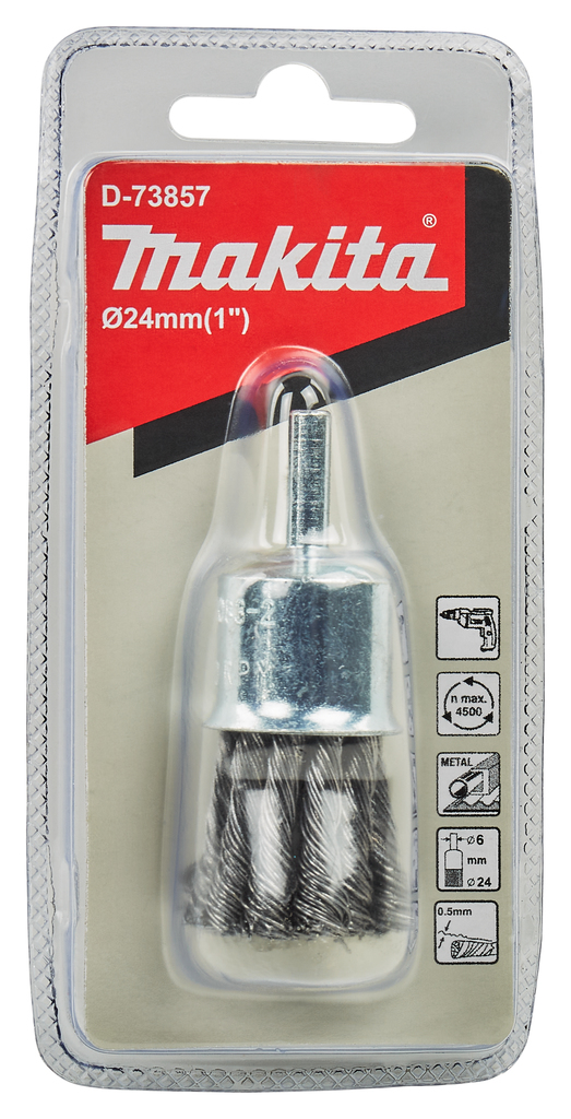 Penseelborstel 6x24mm