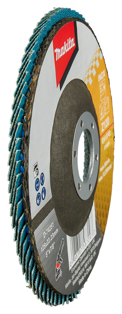 Lamellenschuurschijf 125mm Z120