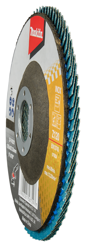 Lamellenschuurschijf 125mm Z120