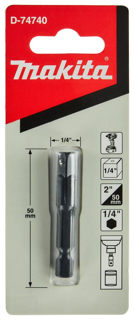 Dophouder 1/4" ZK <> 1/4" VK