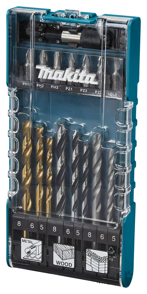 Boor-/schroefbitset 17-delig