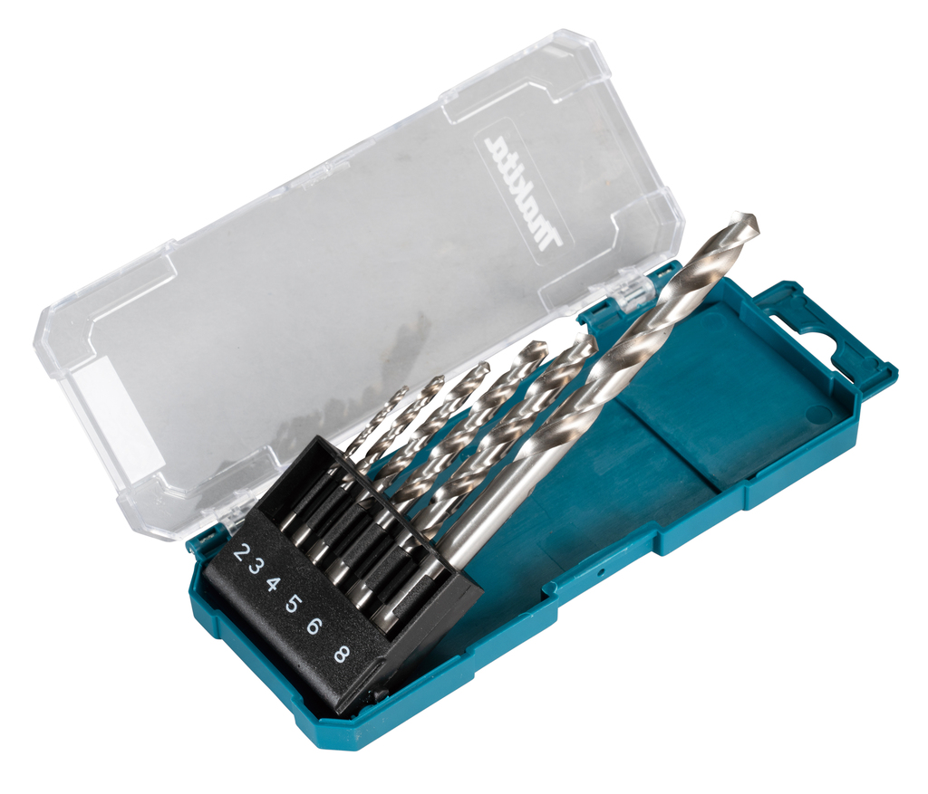 Metaalboorset 6-delig