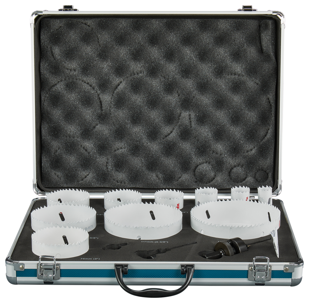 Gatzaagset 13-delig hout/metaal