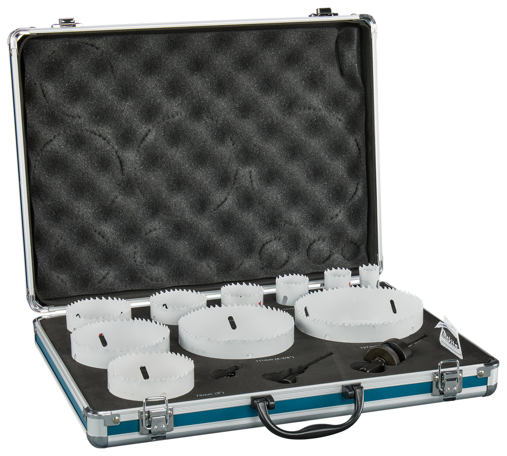 Gatzaagset 13-delig hout/metaal