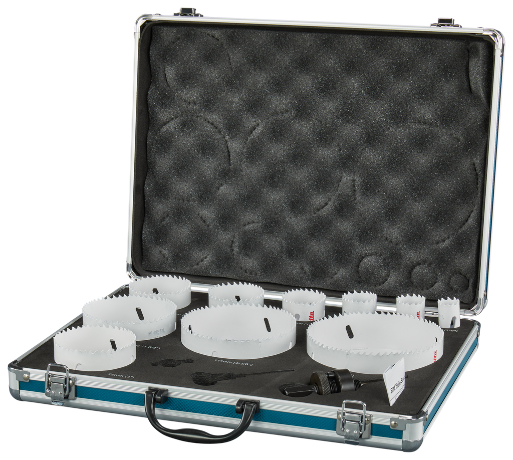 Gatzaagset 13-delig hout/metaal