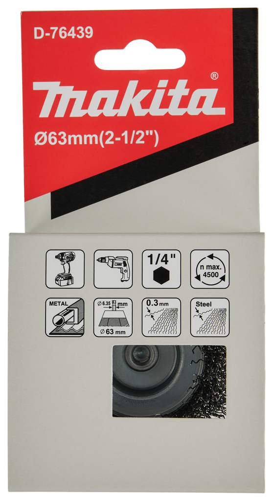 Komborstel ZK1/4"x65mm