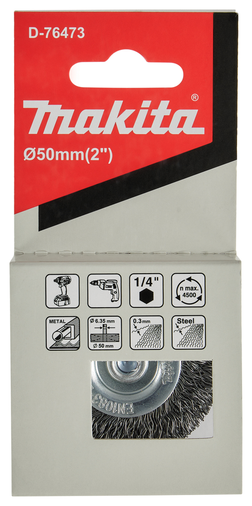 Rondborstel ZK1/4"x50mm