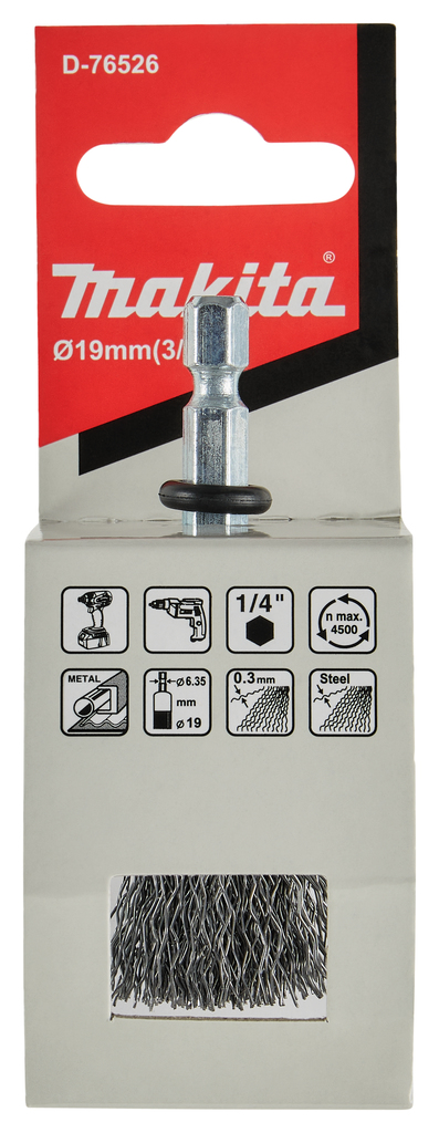 Penseelborstel ZK1/4"x19mm