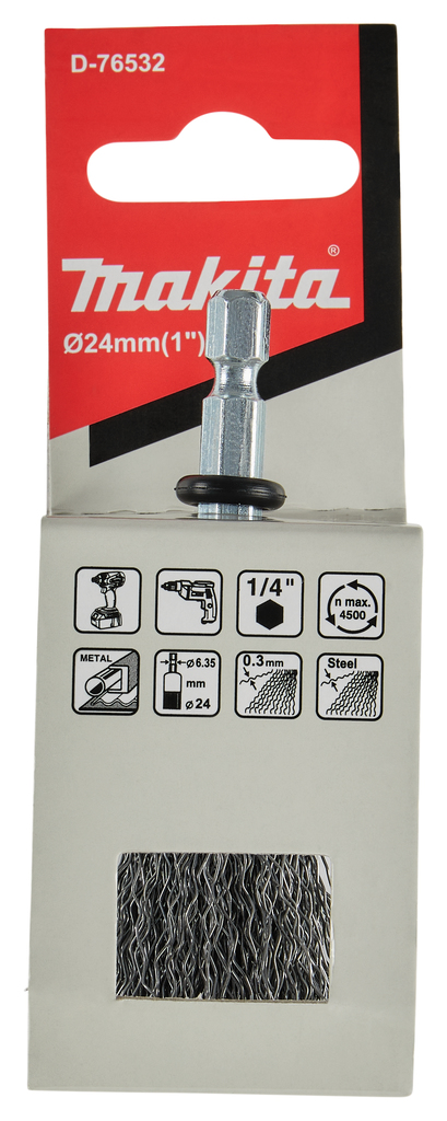 Penseelborstel ZK1/4"x24mm