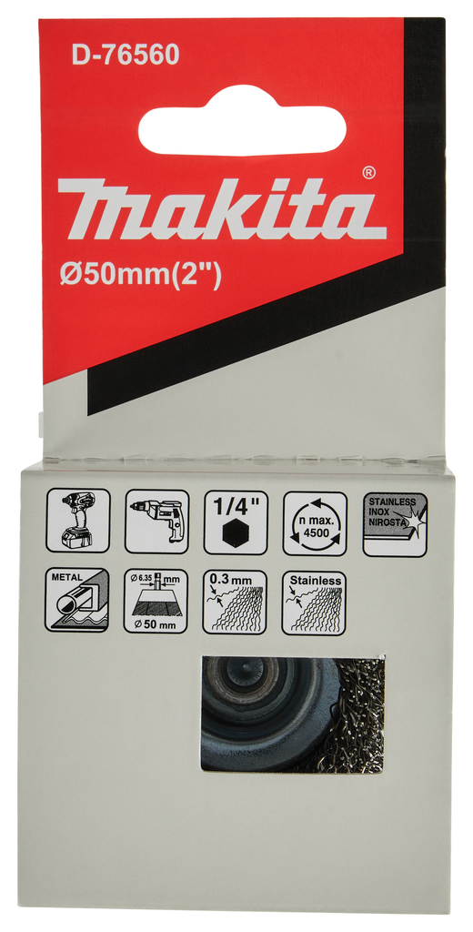 Komborstel ZK1/4"x50mm 