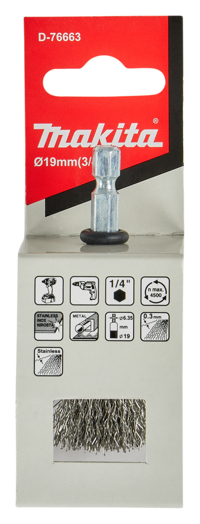 Penseelborstel ZK1/4"x19mm 