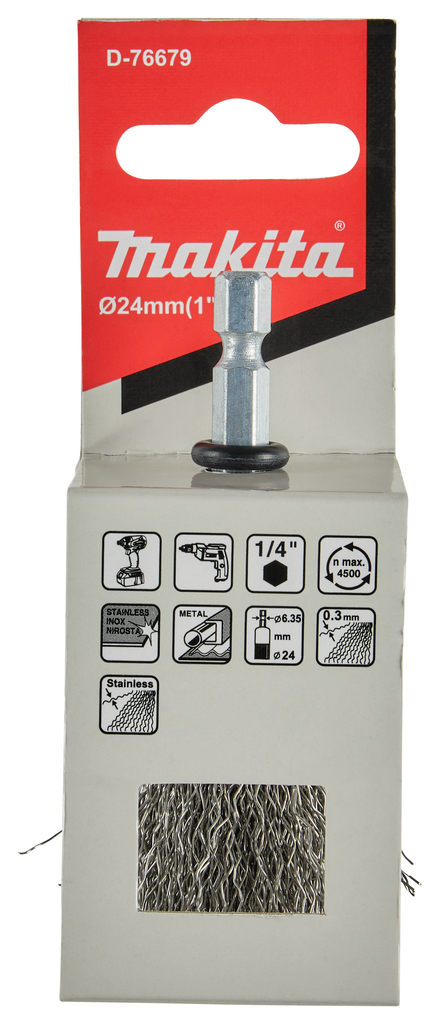 Penseelborstel ZK1/4"x24mm 