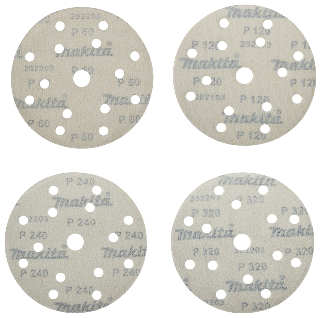 Schuurschijfset 150mm velcro