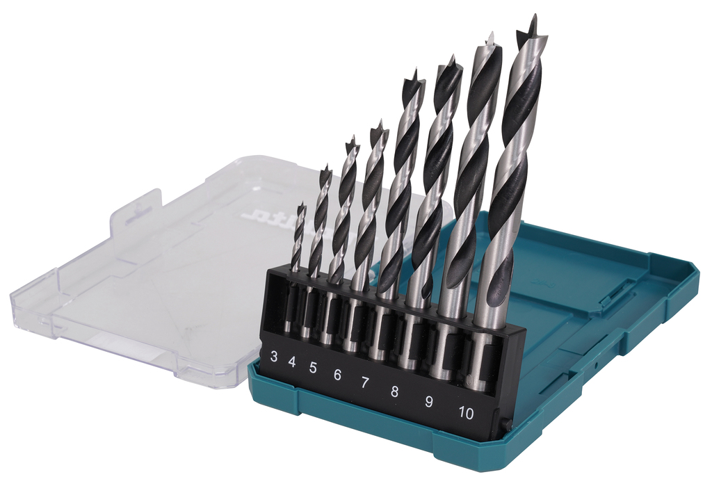 Houtspiraalborenset 8-delig