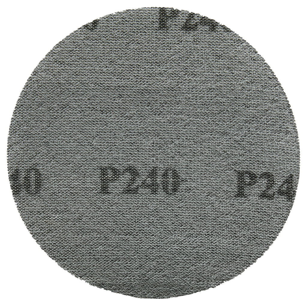 Schuurgaasschijf 125mm A240 velcro