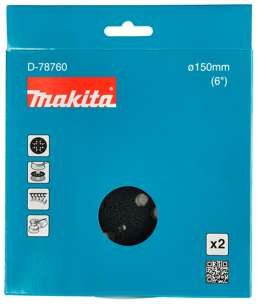 Beschermpad 150mm velcro