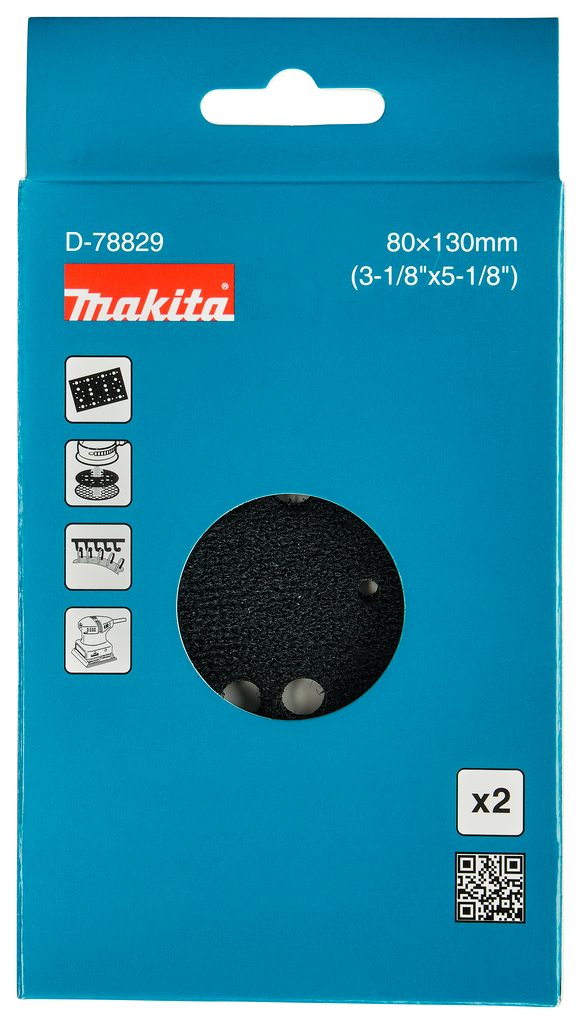 Beschermpad 80x133mm velcro