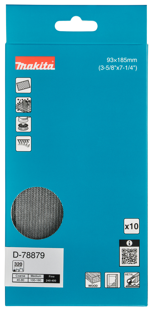 Schuurgaasvel 93x185mm A320