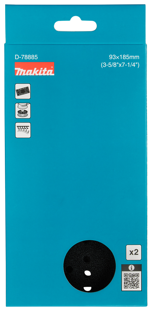 Beschermpad 93x185mm velcro