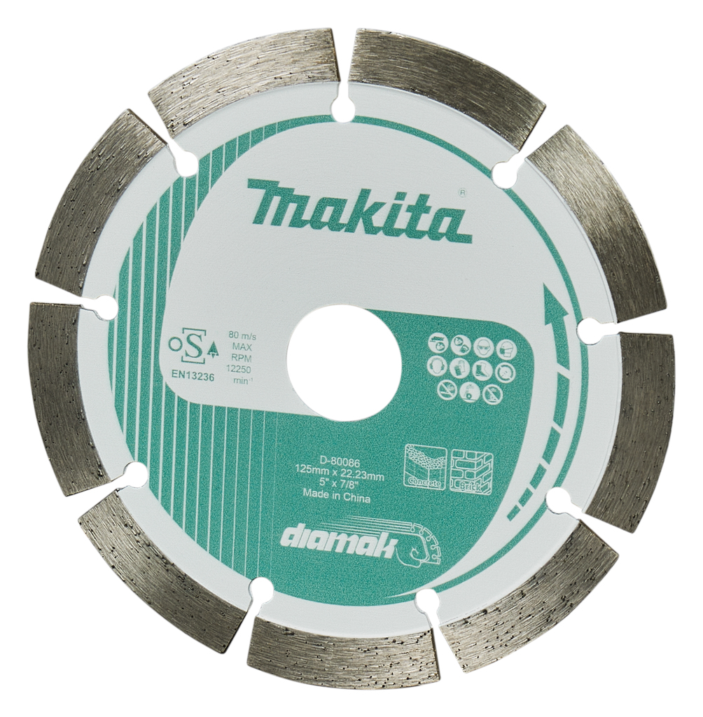 Diamantschijf 125x22,23x1,8mm