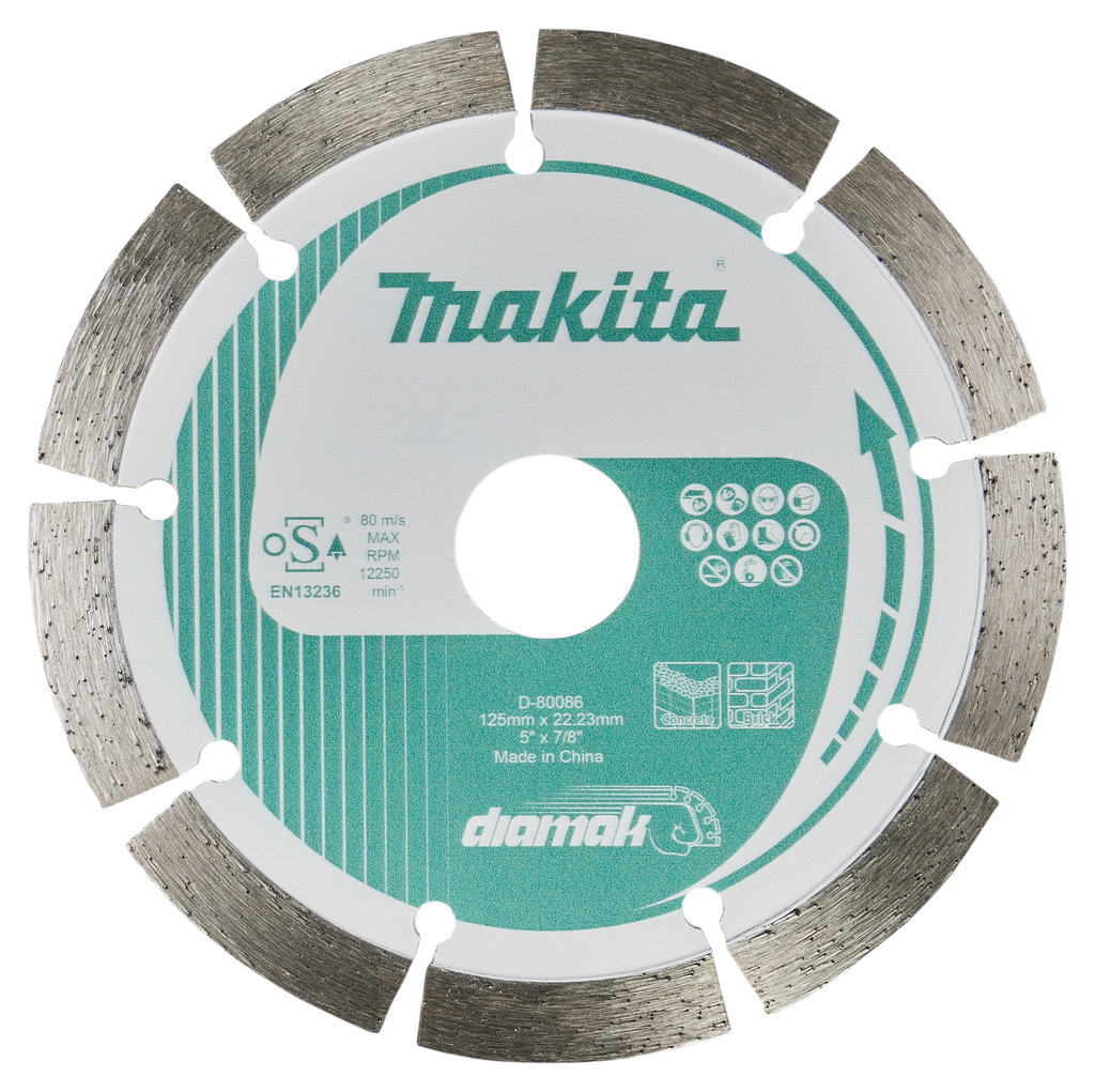 Diamantschijf 125x22,23x1,8mm