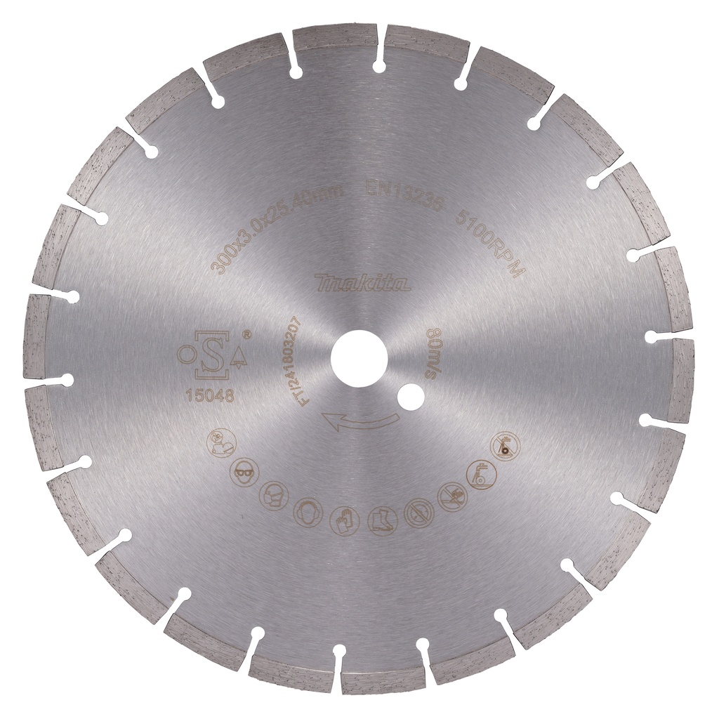 Diamantschijf 300x25,4x3,0mm