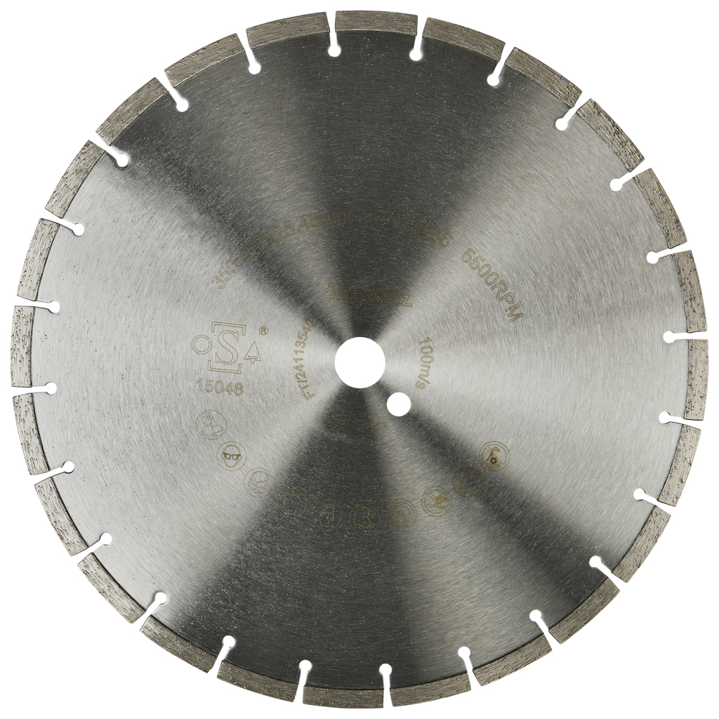 Diamantschijf 350x25,4x3,2 mm