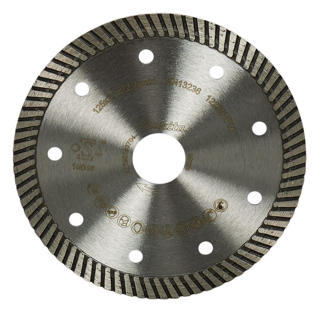 Diamantschijf 125x22,23x2,2mm