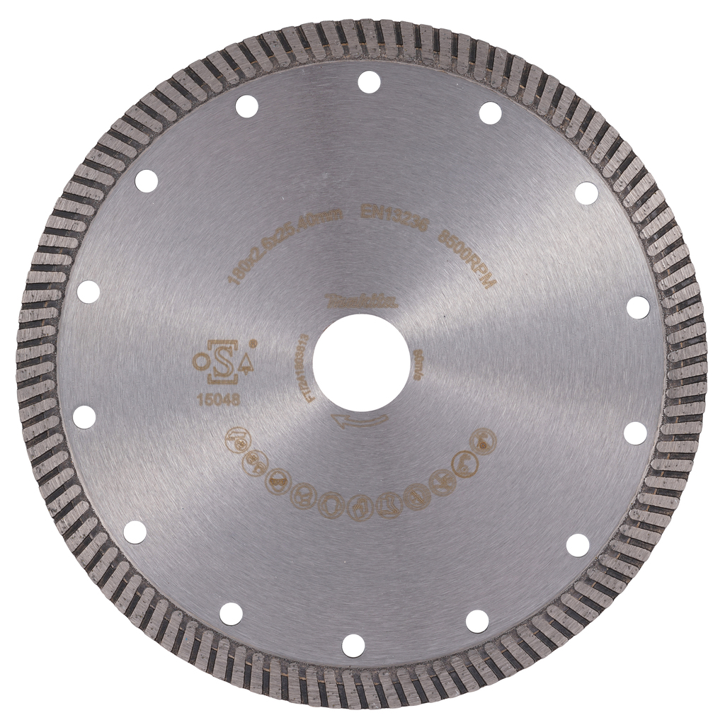 Diamantschijf 180x22,2x2,6mm