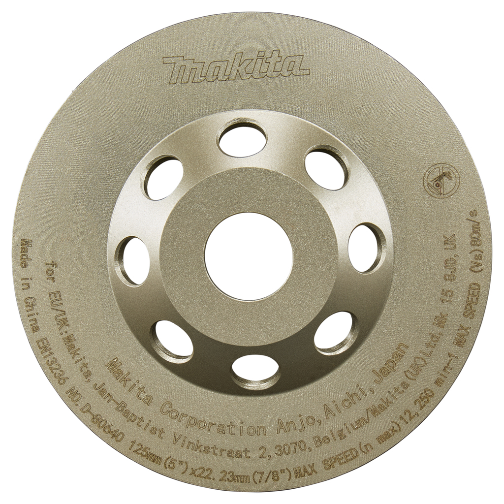 Diamant komschijf 125mm fijn