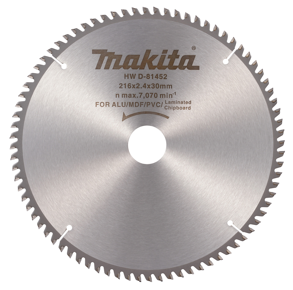 Afkortzaagblad div. materialen