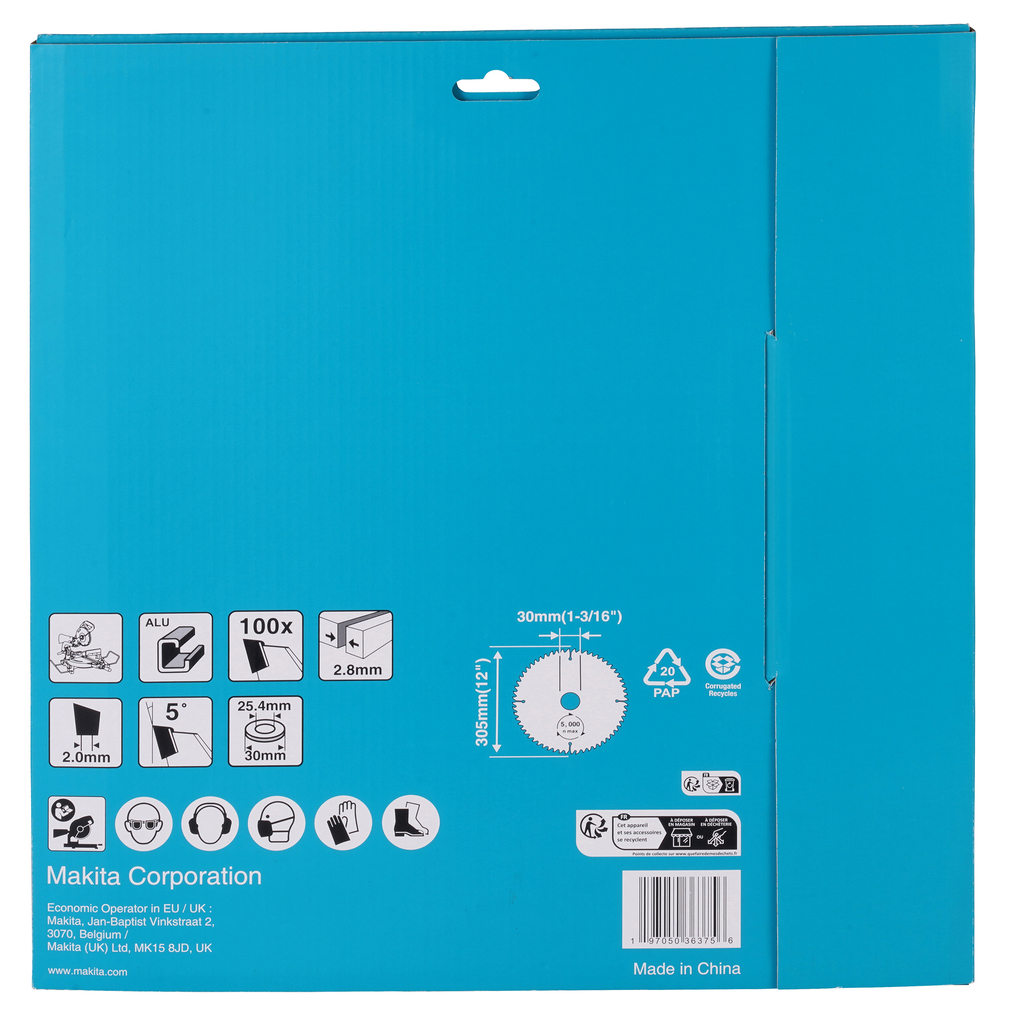 Afkortzaagblad Aluminium