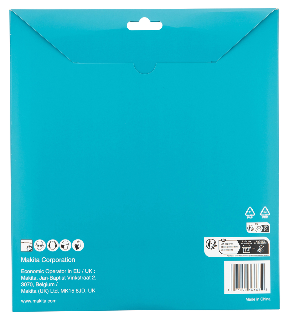 Schuurgaasschijf 225mm A240 velcro