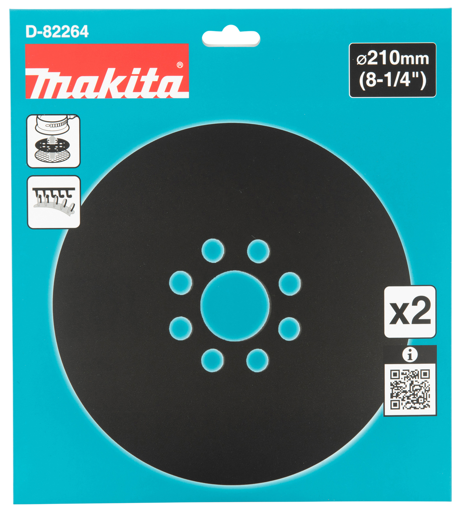 Beschermpad 225mm velcro