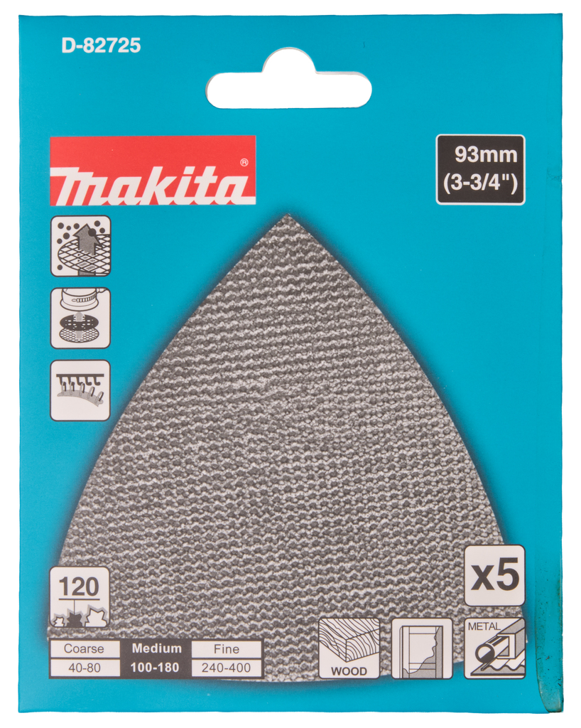 Delta schuurgaasvel 3-K 94mm A120 velcro
