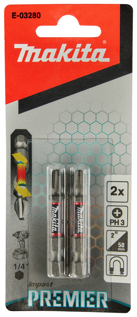 Slagschroefbit PH3x50mm