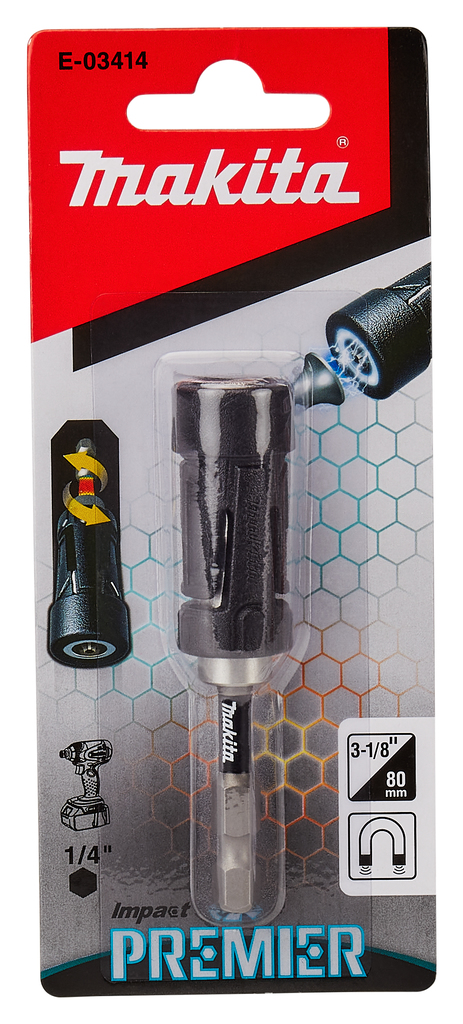 Bithouder 1/4"x79mm magboost 