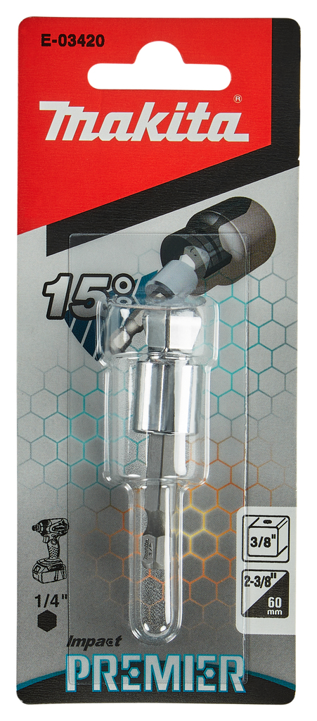 Dophouder 1/4" ZK <> 3/8" VK